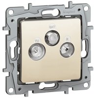 Фотография товара 'Legrand Розетка TV/SAT двухкабельная - ETIKA 672357'