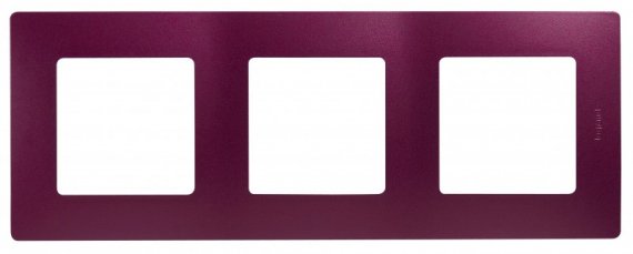 Фотография товара 'Legrand Рамка - 3 поста - Etika 672563'