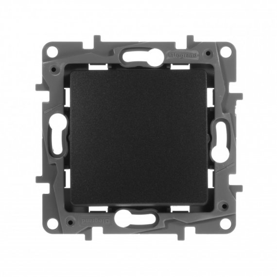 Фотография товара 'Legrand Переключатель одноклавишный - автоматические клеммы - Etika - 10 AX - 250 В 672605'