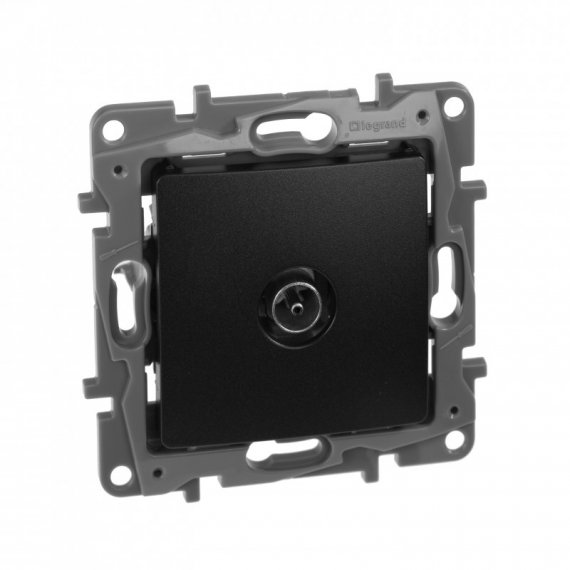 Фотография товара 'Legrand Телевизионная розетка 2400 мГц Etika 672651'