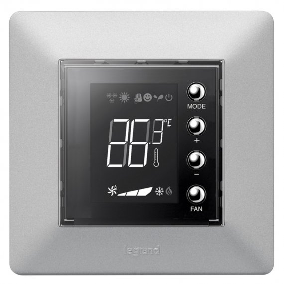 Фотография товара 'Legrand Valena LIFE My Home Термостат с дисплеем 752131'