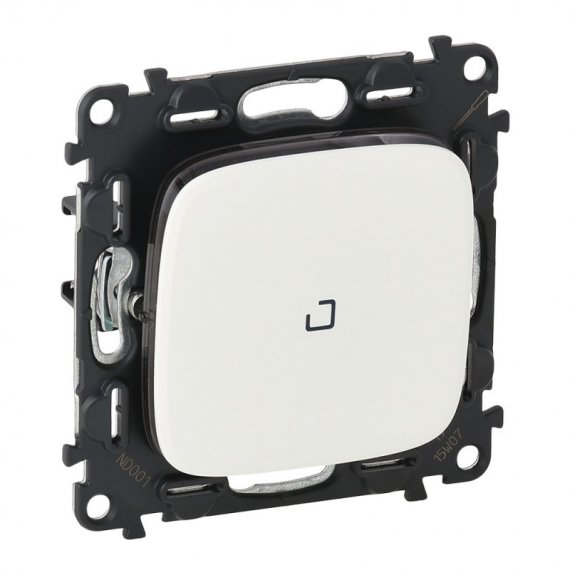 Фотография товара 'Legrand Valena ALLURE Переключатель с лицевой панелью 752726'