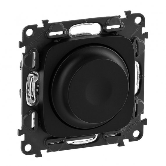 Фотография товара 'Legrand Valena ALLURE Светорегулятор с поворотной ручкой универсальный 752980'