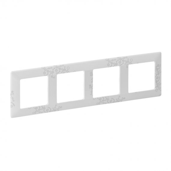 Фотография товара 'Legrand Valena LIFE Рамка универсальная 4-постовая 754124'