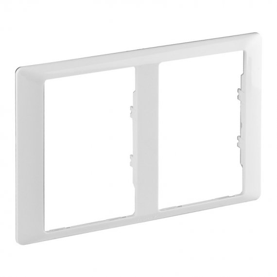Фотография товара 'Legrand Valena LIFE Рамка 2-постовая для двойных розеток 754222'