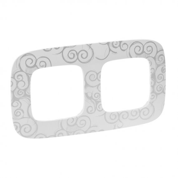 Фотография товара 'Legrand Valena ALLURE Рамка универсальная 2-постовая 754342'