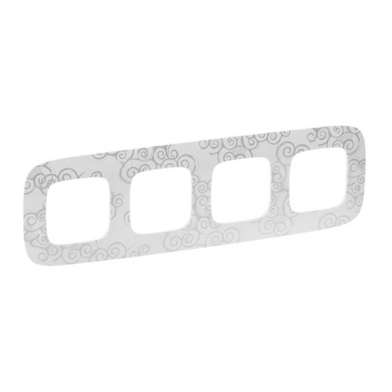 Фотография товара 'Legrand Valena ALLURE Рамка универсальная 4-постовая 754344'