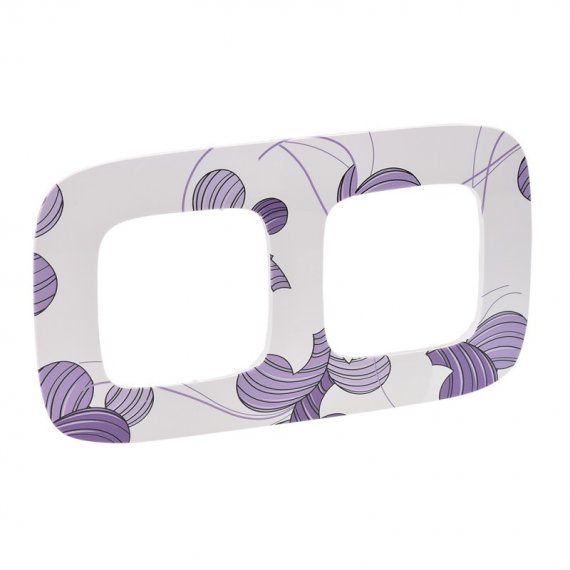 Фотография товара 'Legrand Valena ALLURE Рамка универсальная 2-постовая 754362'