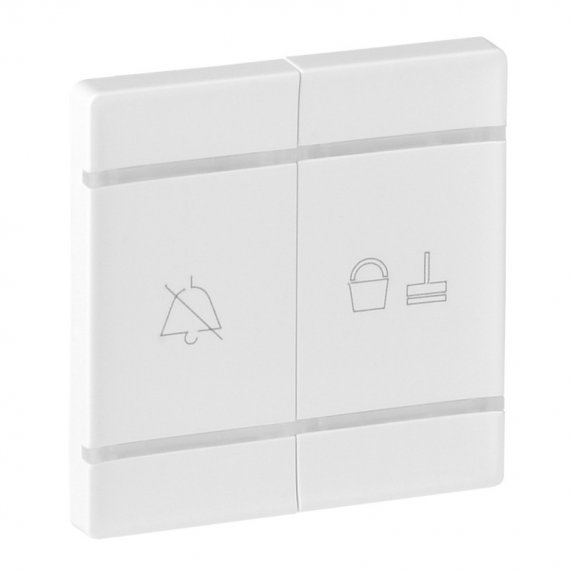 Фотография товара 'Legrand Valena LIFE MyHome Лицевая панель двойная для механизмов BUS/SCS 754930'