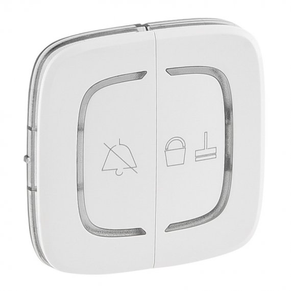 Фотография товара 'Legrand Valena ALLURE MyHome Лицевая панель двойная для механизмов BUS/SCS 754933'