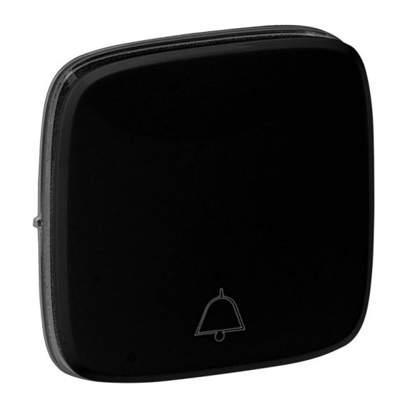 Фотография товара 'Legrand Valena ALLURE Лицевая панель для кнопочного выключателя, с символом звонок 755018'