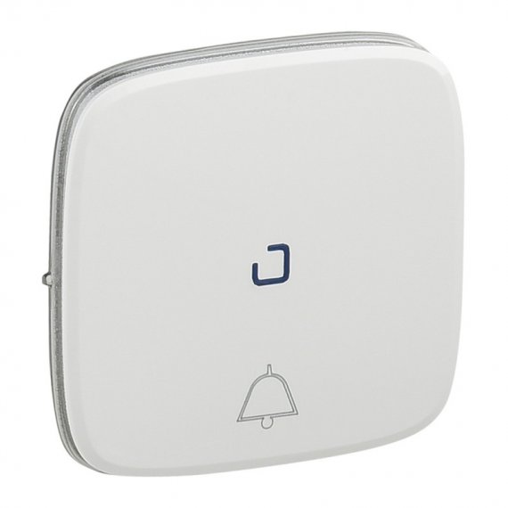 Фотография товара 'Legrand Valena ALLURE Лицевая панель для кнопочного выключателя, с символом звонок 755090'