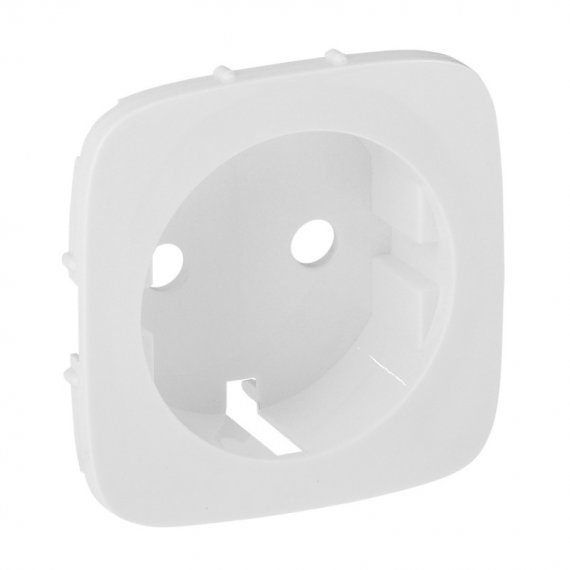 Фотография товара 'Legrand Valena ALLURE Лицевая панель для силовой розетки 2К+З с зажимами 755255'