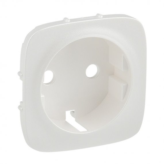 Фотография товара 'Legrand Valena ALLURE Лицевая панель для силовой розетки 2К+З с зажимами 755259'