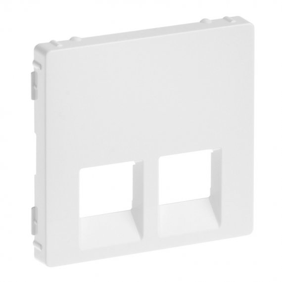 Фотография товара 'Legrand Valena LIFE Лицевая панель для двойных телефонных/информационных розеток 755420'