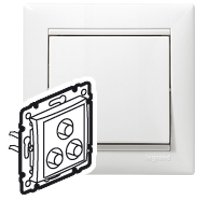 Фотография товара 'Legrand Тройная розетка RCA - Valena 770084'