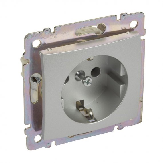 Фотография товара 'Legrand Valena Розетка 2К+З автоматический клеммы 770183'