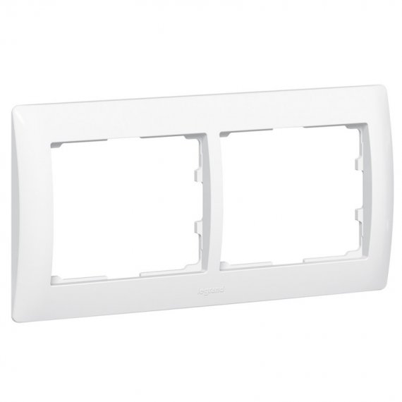 Фотография товара 'Legrand Рамка - Galea Life - 2 поста - горизонтальный монтаж 771002'