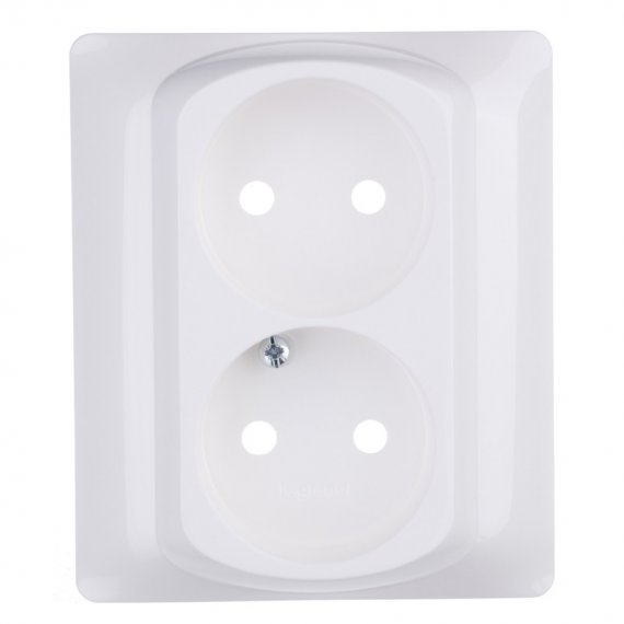 Фотография товара 'Legrand Galea Life Лицевая Панель Для Розеток 2х2к 771032'