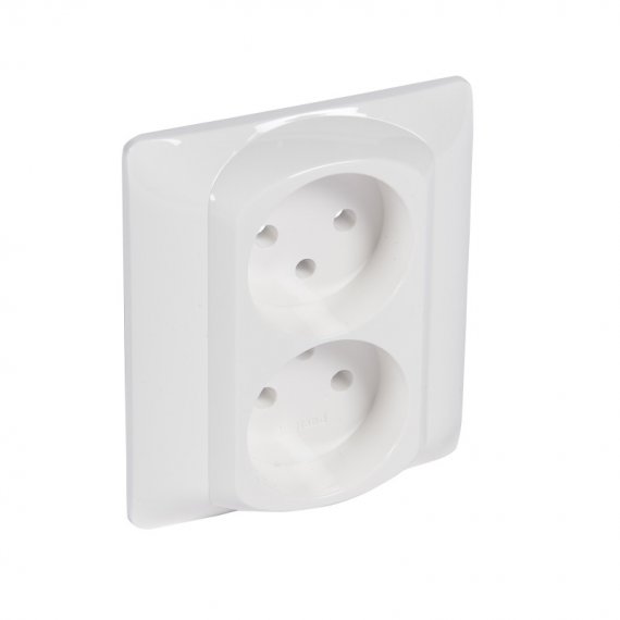 Фотография товара 'Legrand Galea Лицевая Панель 2х2К, Французский стандарт 771035'