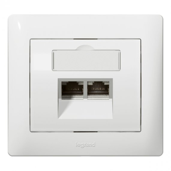 Фотография товара 'Legrand Лицевая панель Для Розетки VDI 771058'