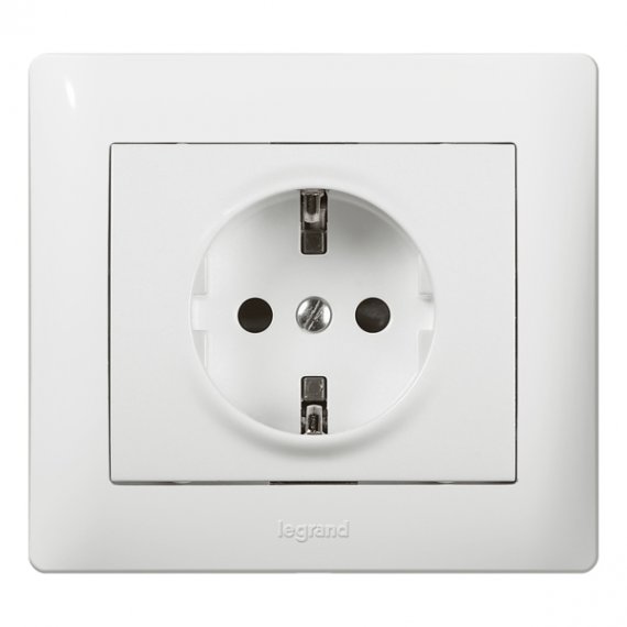 Фотография товара 'Legrand Розетка - Galea Life - немецкий стандарт - 2К+3 771062'