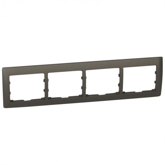 Фотография товара 'Legrand Рамка - Galea Life - 4 поста - горизонтальный монтаж 771204'