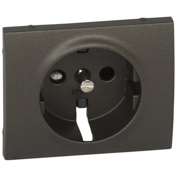 Фотография товара 'Legrand Лицевая панель - Galea Life - для розетки 2К+З - с защитными шторками 771221'