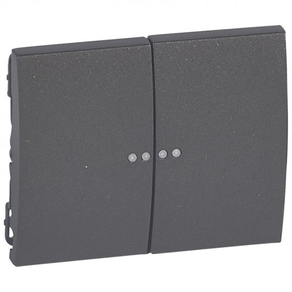 Фотография товара 'Legrand Клавиша - Galea Life - двойная - с индикацией 771279'