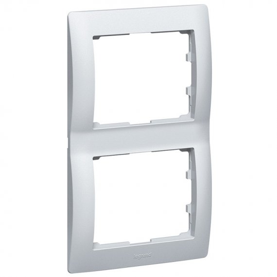 Фотография товара 'Legrand Рамка - Galea Life - 2 поста - вертикальный монтаж 771306'
