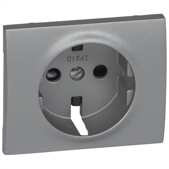 Фотография товара 'Legrand Лицевая панель - Galea Life - для розетки 2К+З - с защитными шторками 771321'