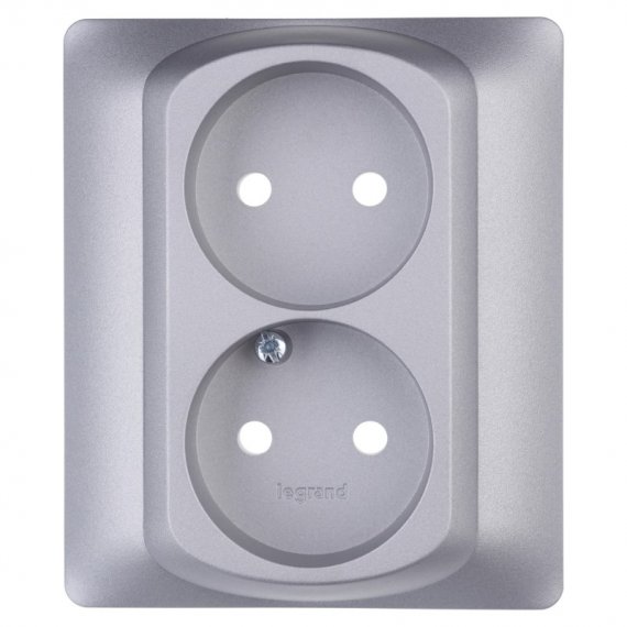 Фотография товара 'Legrand Galea Life Лицевая Панель 2х2к 771332'