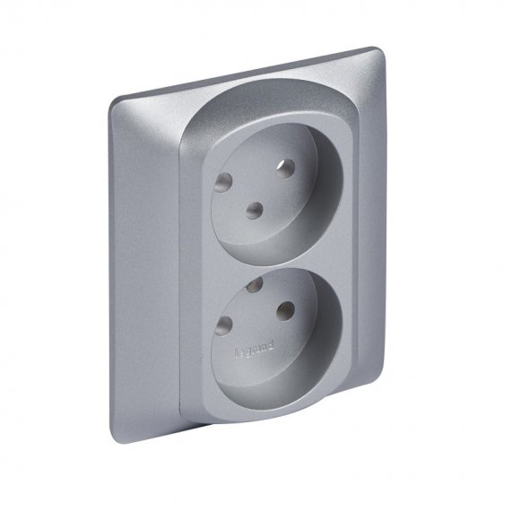 Фотография товара 'Legrand Galea Life Лицевая Панель Для Розеток 2х2к 771335'