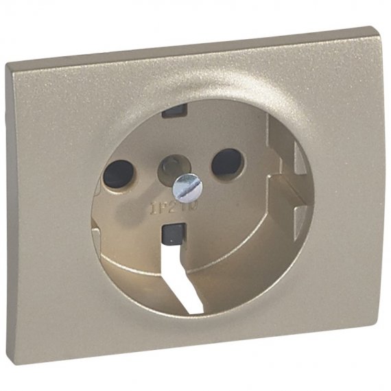 Фотография товара 'Legrand Лицевая панель - Galea Life - для розетки 2К+З - с защитными шторками 771421'