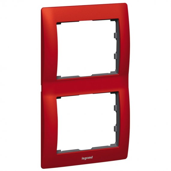 Фотография товара 'Legrand Рамка - Galea Life - 2 поста - вертикальный монтаж 771906'