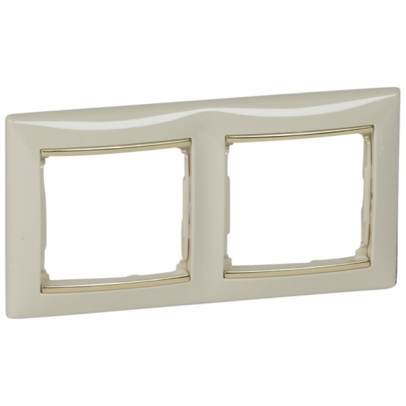 Фотография товара 'Legrand Рамка - Valena - 2 постовая горизонтальный монтаж 774152'