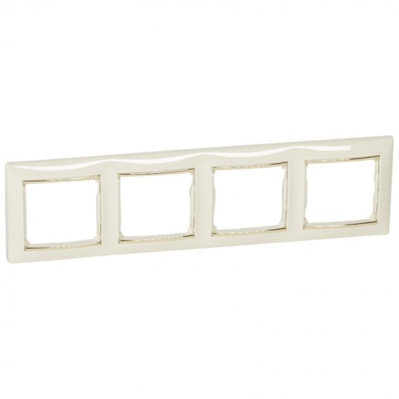 Фотография товара 'Legrand Рамка - Valena - 4 постовая горизонтальный монтаж 774154'
