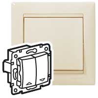 Фотография товара 'Legrand Выключатель без фиксации с электрической блокировкой - Valena - 10 А - 250 В 774314'