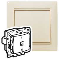 Фотография товара 'Legrand Выключатель двухполюсный с индикацией - Valena - 10 A - 250 В 774349'