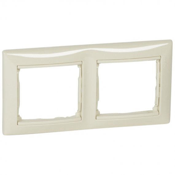 Фотография товара 'Legrand Рамка - Valena - 2 постовая горизонтальный монтаж 774352'
