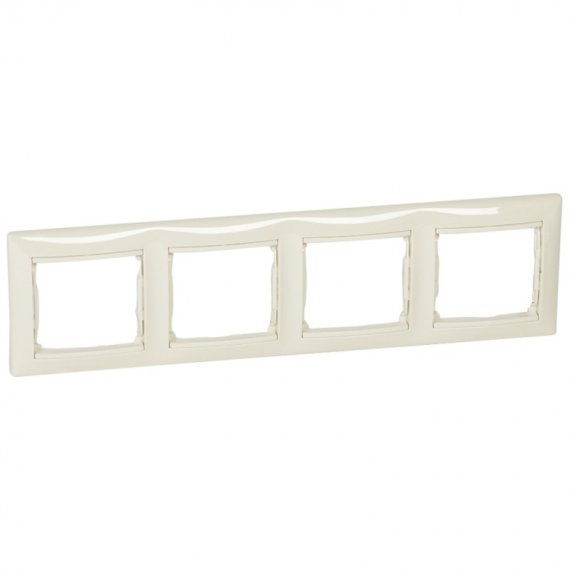 Фотография товара 'Legrand Рамка - Valena - 4 постовая горизонтальный монтаж 774354'