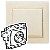 Фотография товара 'Legrand Силовая розетка - Valena - 2К+3 - с механической системой выталкивания вилки 774395'