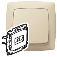 Фотография товара 'Legrand Выключатель SUNO RJ45 774676'