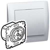 Фотография товара 'Legrand Переключатель на 2 направления/кнопочный - Galea Life 775853'