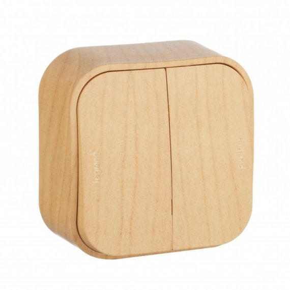 Фотография товара 'Legrand Переключатель двухклавишный на два направления 782266'