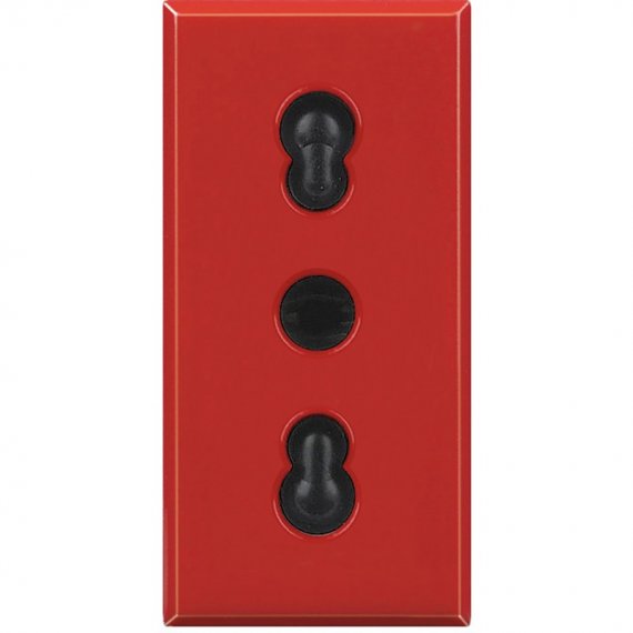 Фотография товара 'Legrand Axolute Розетка 2К+З, 10/16 А 250 В H4180R'