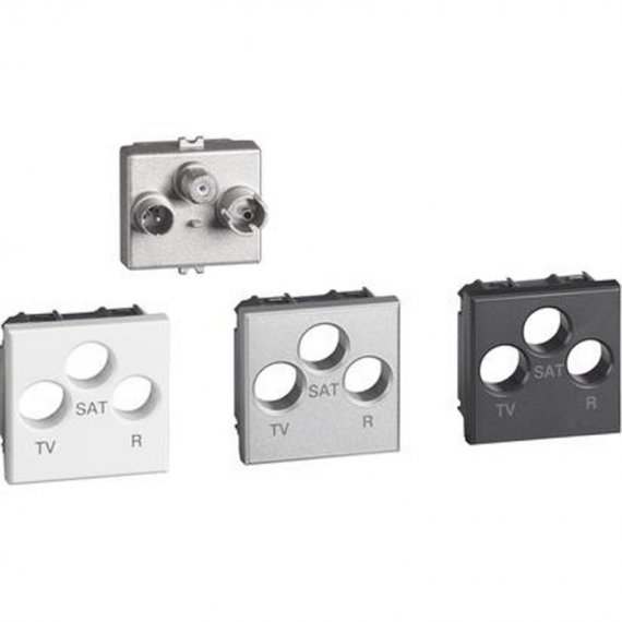 Фотография товара 'Legrand Axolute. Розетка TV-R-SAT H4210M2D'