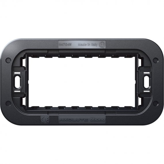 Фотография товара 'Legrand AXOLUTE Air суппорт 4 модуля H4704W'