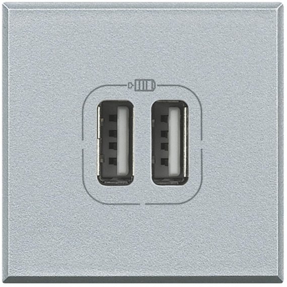 Фотография товара 'Legrand Axolute разъём для зарядки 2хUSB HC4285C2'