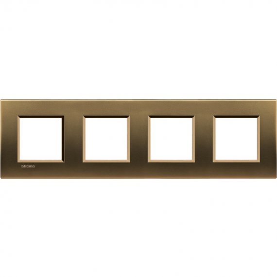 Фотография товара 'Legrand Livinglight Рамка прямоугольная, 4 поста LNA4802M4BZ'